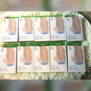 10 pairs Silicone cushion heel cup New